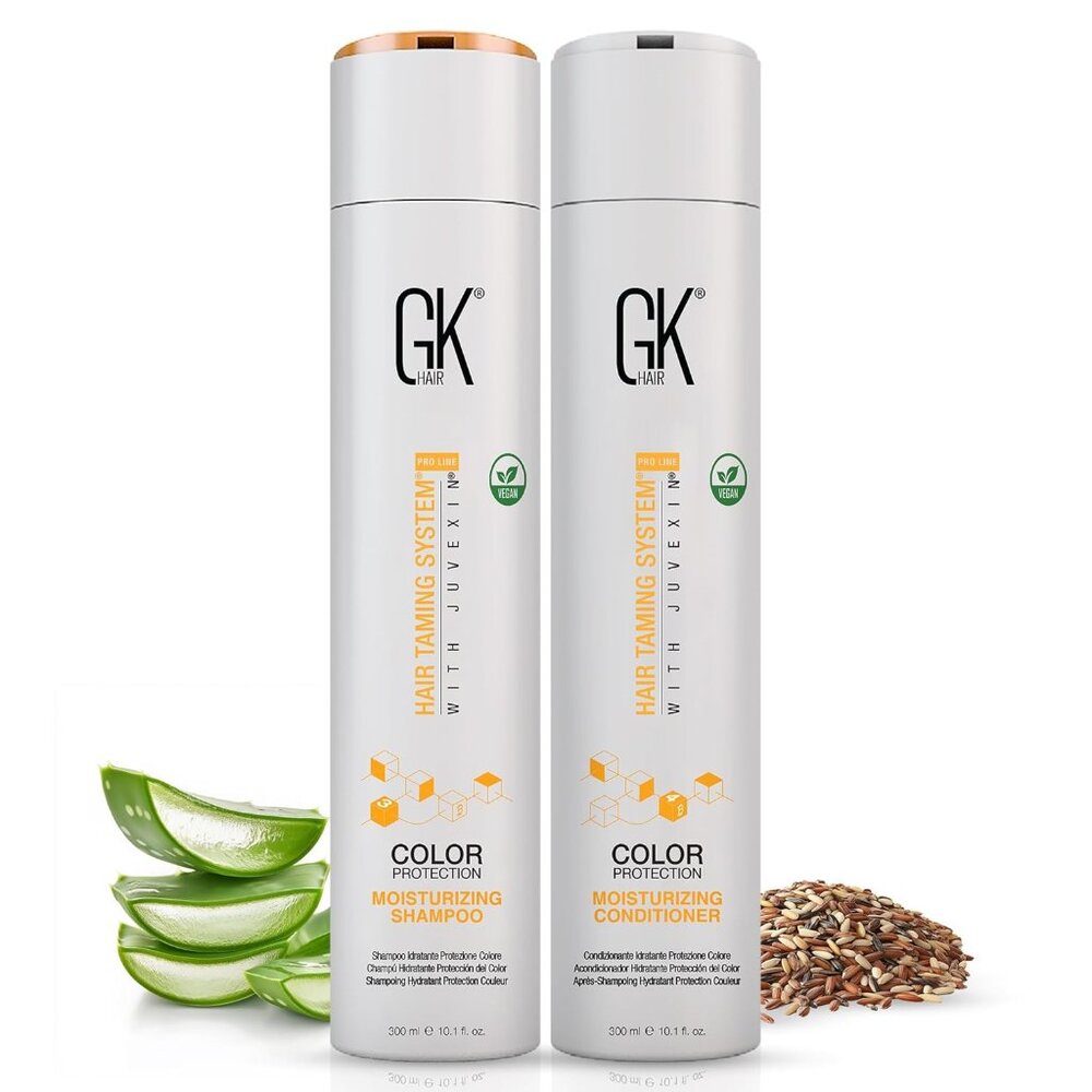 Color Protection Hair Care Set - Moisture Lock & Shine Enhancer - 10.1 Fl Oz x 2